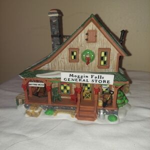 Department 56 Moggin Falls General Store Figurine Preowned
